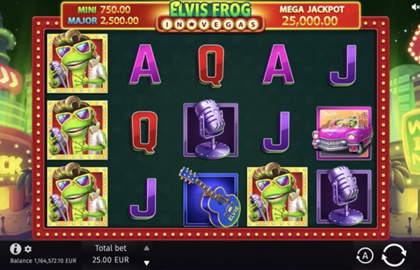 Слот Elvis Frog in Vegas