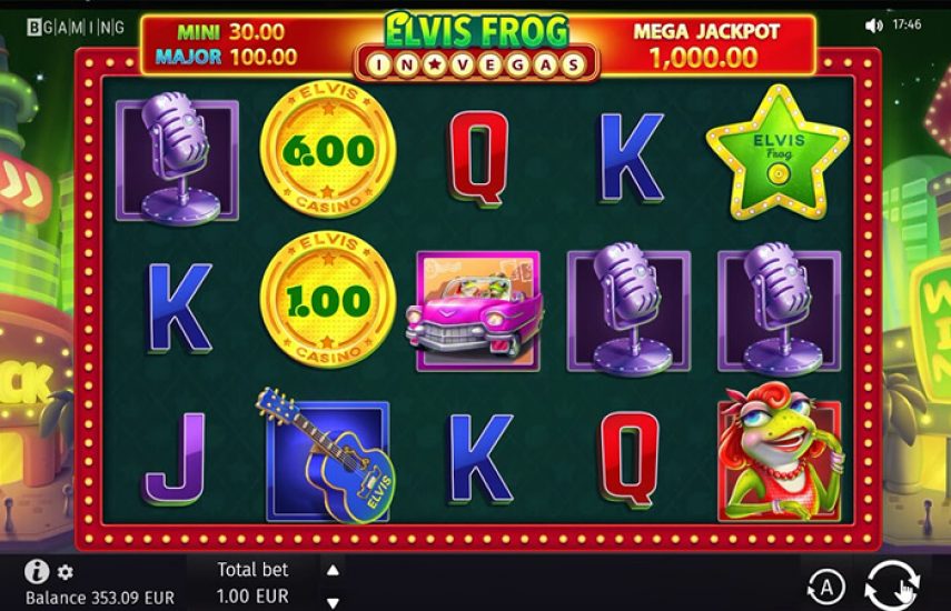 Слот Elvis Frog in Vegas
